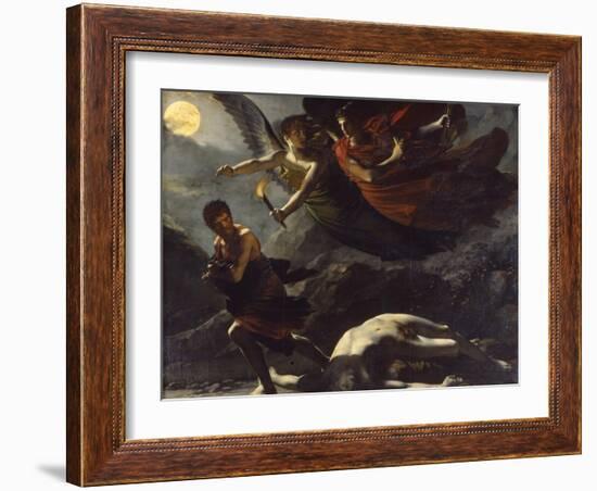 Justice and Divine Vengeance Pursuing Crime, 1808-Pierre-Paul Prud'hon-Framed Giclee Print