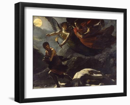 Justice and Divine Vengeance Pursuing Crime, 1808-Pierre-Paul Prud'hon-Framed Giclee Print