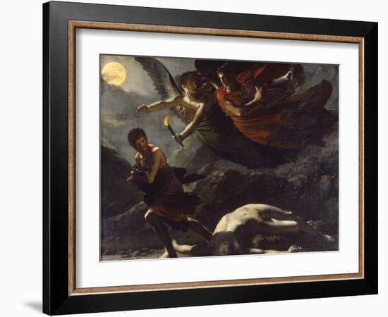 Justice and Divine Vengeance Pursuing Crime, 1808-Pierre-Paul Prud'hon-Framed Giclee Print