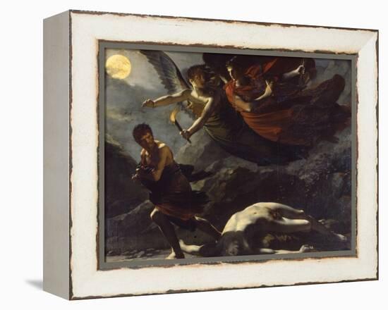 Justice and Divine Vengeance Pursuing Crime, 1808-Pierre-Paul Prud'hon-Framed Premier Image Canvas