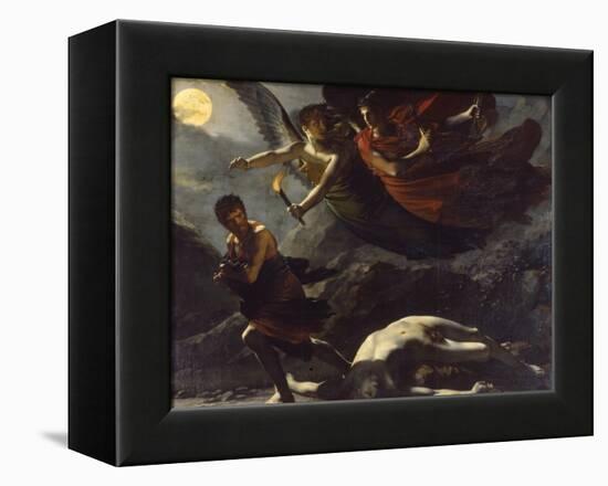 Justice and Divine Vengeance Pursuing Crime, 1808-Pierre-Paul Prud'hon-Framed Premier Image Canvas