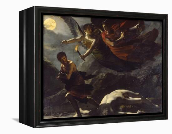 Justice and Divine Vengeance Pursuing Crime, 1808-Pierre-Paul Prud'hon-Framed Premier Image Canvas