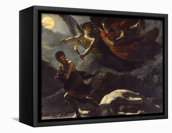 Justice and Divine Vengeance Pursuing Crime, 1808-Pierre-Paul Prud'hon-Framed Premier Image Canvas