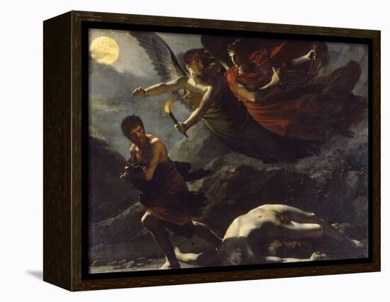 Justice and Divine Vengeance Pursuing Crime, 1808-Pierre-Paul Prud'hon-Framed Premier Image Canvas