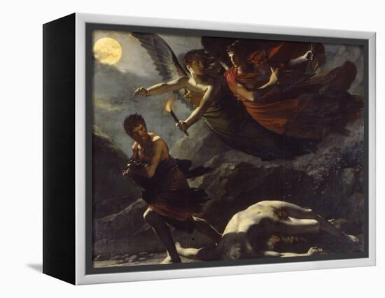 Justice and Divine Vengeance Pursuing Crime, 1808-Pierre-Paul Prud'hon-Framed Premier Image Canvas