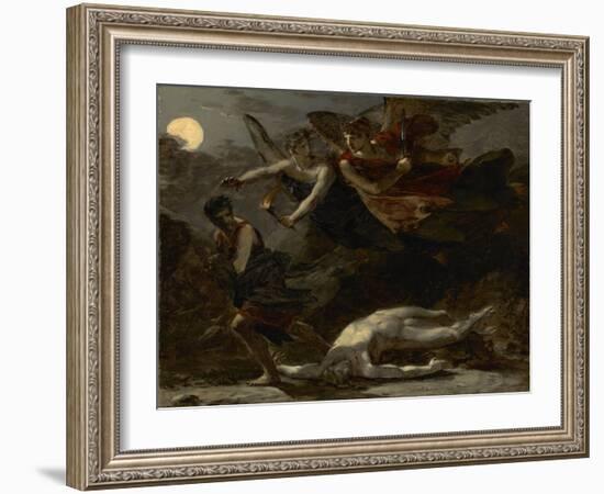 Justice and Divine Vengeance Pursuing Crime, c.1805-6-Pierre-Paul Prud'hon-Framed Giclee Print