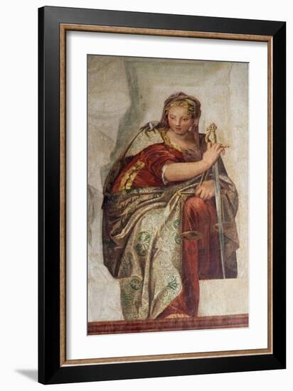 Justice, from the Walls of the Sacristy-Paolo Veronese-Framed Giclee Print