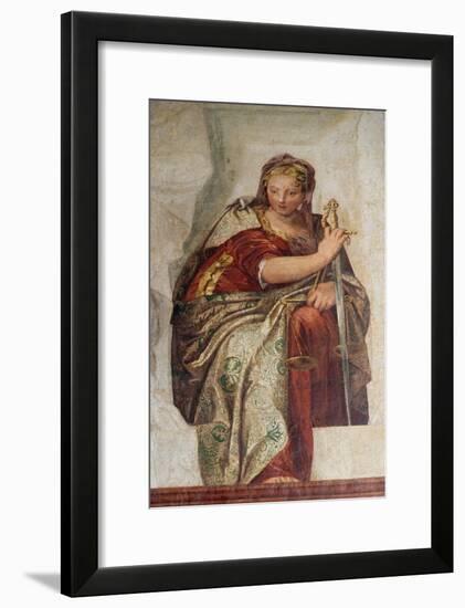 Justice, from the Walls of the Sacristy-Paolo Veronese-Framed Giclee Print