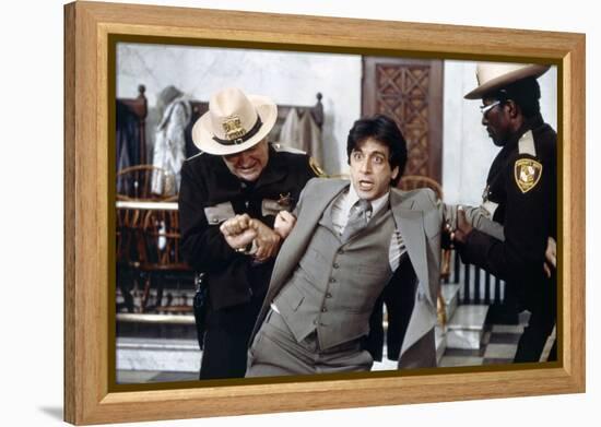 Justice pour tous AND JUSTICE FOR ALL by Norman Jewison with Al Pacino, 1979 (photo)-null-Framed Stretched Canvas