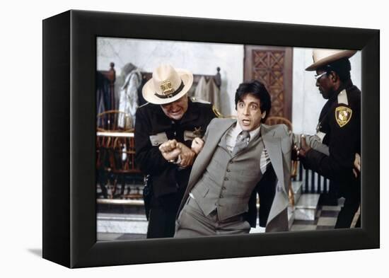 Justice pour tous AND JUSTICE FOR ALL by Norman Jewison with Al Pacino, 1979 (photo)-null-Framed Stretched Canvas