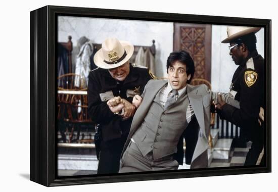 Justice pour tous AND JUSTICE FOR ALL by Norman Jewison with Al Pacino, 1979 (photo)-null-Framed Stretched Canvas