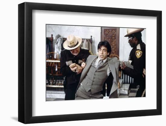 Justice pour tous AND JUSTICE FOR ALL by Norman Jewison with Al Pacino, 1979 (photo)-null-Framed Photo