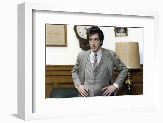 Justice pour tous AND JUSTICE FOR ALL by Norman Jewison with Al Pacino, 1979 (photo)-null-Framed Photo