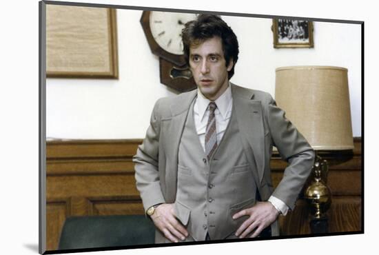 Justice pour tous AND JUSTICE FOR ALL by Norman Jewison with Al Pacino, 1979 (photo)-null-Mounted Photo