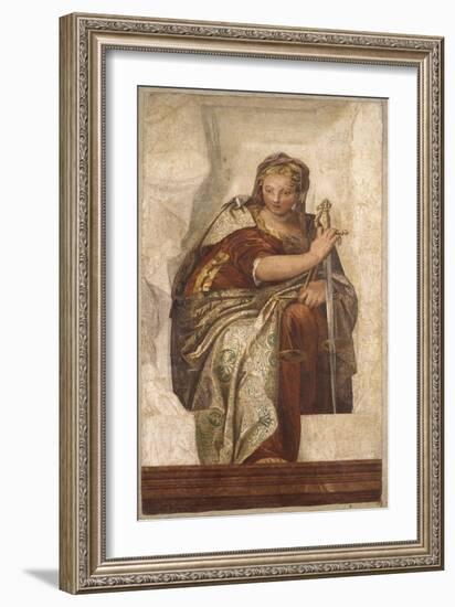 Justice-Paolo Veronese-Framed Art Print