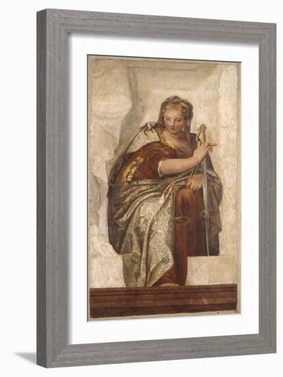 Justice-Paolo Veronese-Framed Art Print