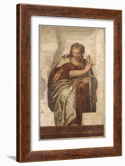 Justice-Paolo Veronese-Framed Art Print