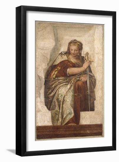 Justice-Paolo Veronese-Framed Art Print