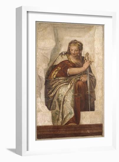 Justice-Paolo Veronese-Framed Art Print