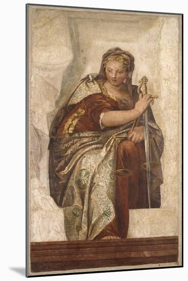 Justice-Paolo Veronese-Mounted Art Print