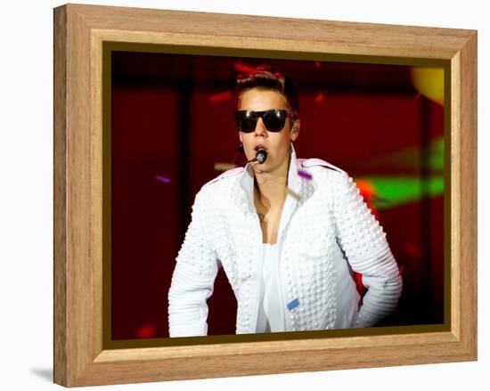 Justin Bieber-null-Framed Stretched Canvas