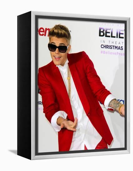 Justin Bieber-null-Framed Stretched Canvas