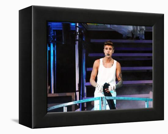 Justin Bieber-null-Framed Stretched Canvas