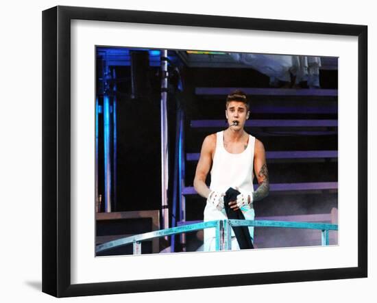 Justin Bieber--Framed Photo