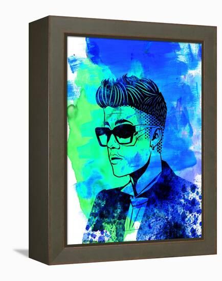 Justin Bieber-Nelly Glenn-Framed Stretched Canvas