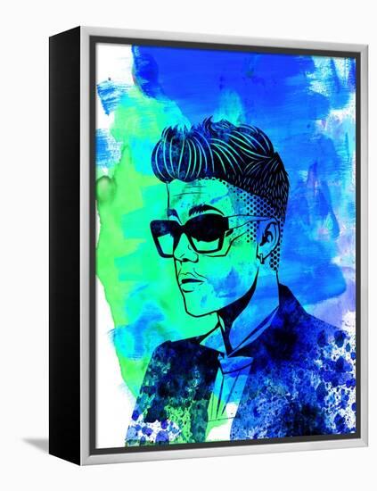 Justin Bieber-Nelly Glenn-Framed Stretched Canvas
