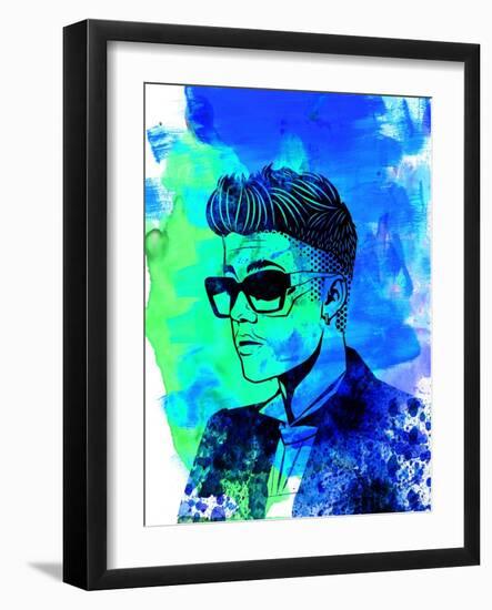 Justin Bieber-Nelly Glenn-Framed Art Print