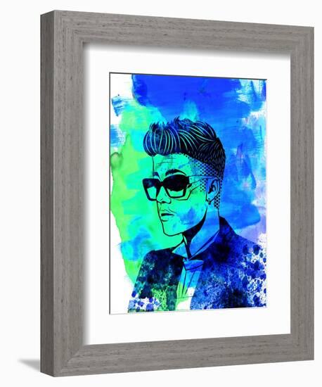 Justin Bieber-Nelly Glenn-Framed Premium Giclee Print