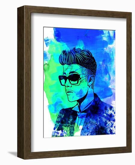 Justin Bieber-Nelly Glenn-Framed Premium Giclee Print