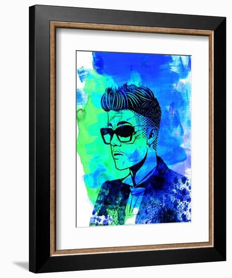 Justin Bieber-Nelly Glenn-Framed Premium Giclee Print