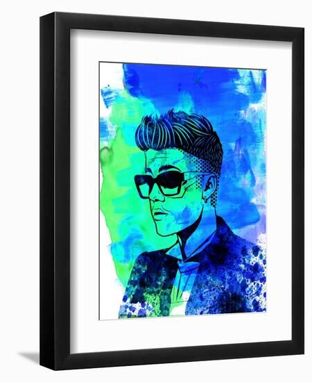 Justin Bieber-Nelly Glenn-Framed Premium Giclee Print