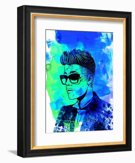 Justin Bieber-Nelly Glenn-Framed Premium Giclee Print