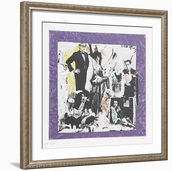 Justine and the Victorian Punks-Colette-Framed Collectable Print