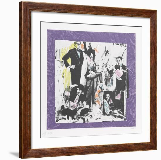 Justine and the Victorian Punks-Colette-Framed Collectable Print