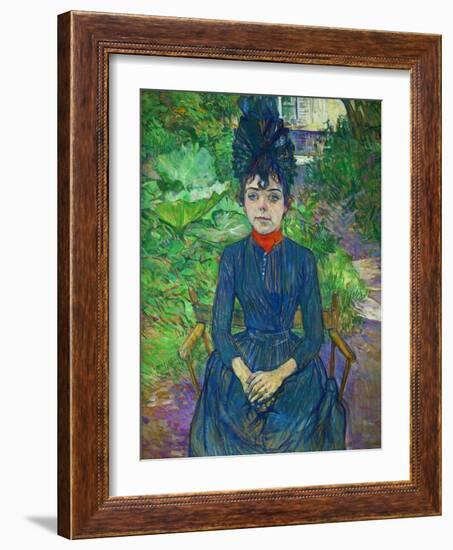 Justine Dieuhl, 1891-Henri de Toulouse-Lautrec-Framed Giclee Print