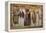 Justinian and His Ministers with Maximian, Bishop of Ravenna-null-Framed Premier Image Canvas