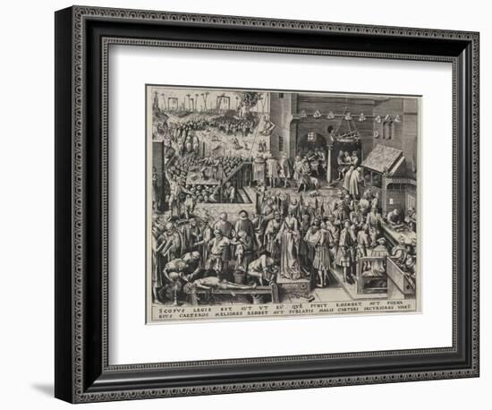 Justitia (Justice)-Pieter Bruegel the Elder-Framed Giclee Print