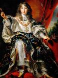 Louis Xiv, King of France (1638-1715) in His Coronation Robes-Justus van Egmont-Framed Giclee Print