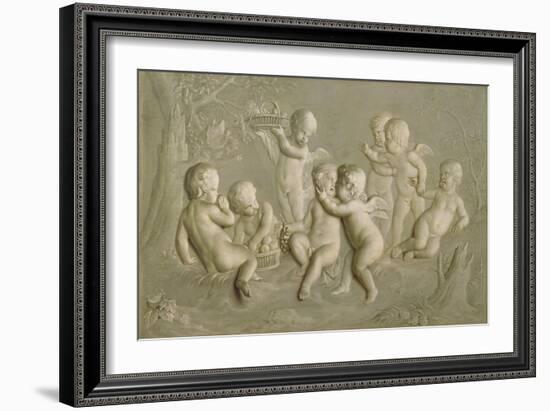 Juvenile Bacchanalia, 1783-Grigoriy Ivanovich Ugryumov-Framed Giclee Print