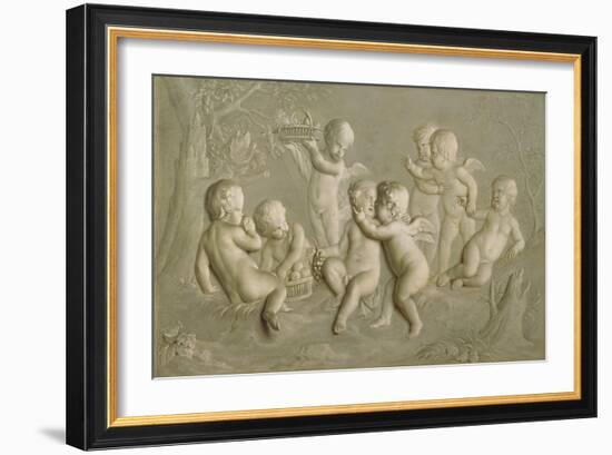 Juvenile Bacchanalia, 1783-Grigoriy Ivanovich Ugryumov-Framed Giclee Print