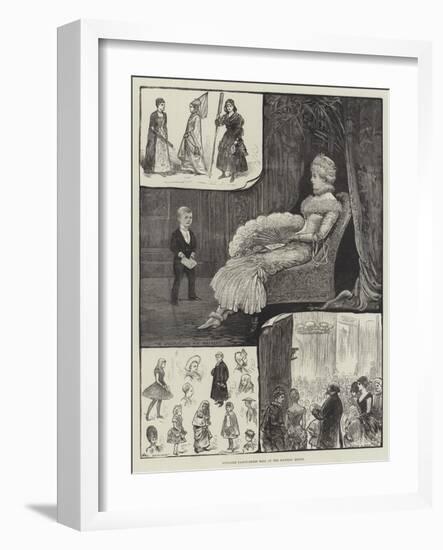 Juvenile Fancy-Dress Ball at Mansion House-Henry Stephen Ludlow-Framed Giclee Print