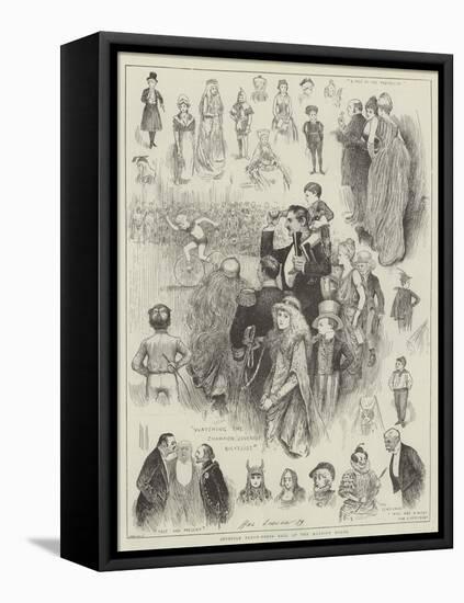 Juvenile Fancy-Dress Ball at the Mansion House-Henry Stephen Ludlow-Framed Premier Image Canvas