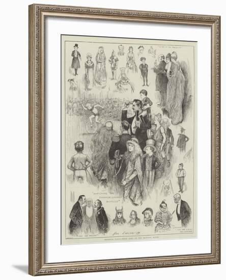 Juvenile Fancy-Dress Ball at the Mansion House-Henry Stephen Ludlow-Framed Giclee Print