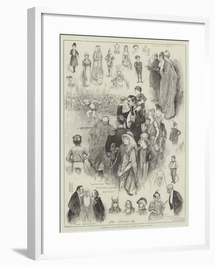 Juvenile Fancy-Dress Ball at the Mansion House-Henry Stephen Ludlow-Framed Giclee Print