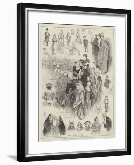 Juvenile Fancy-Dress Ball at the Mansion House-Henry Stephen Ludlow-Framed Giclee Print