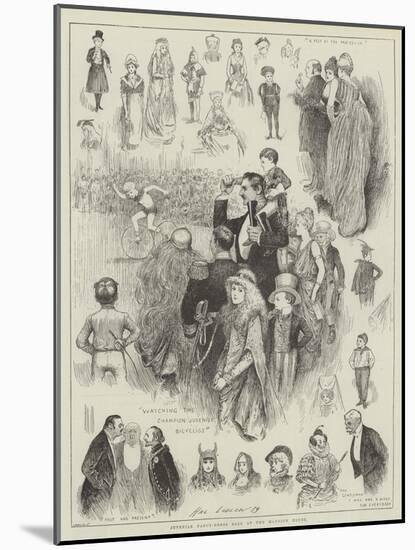 Juvenile Fancy-Dress Ball at the Mansion House-Henry Stephen Ludlow-Mounted Giclee Print